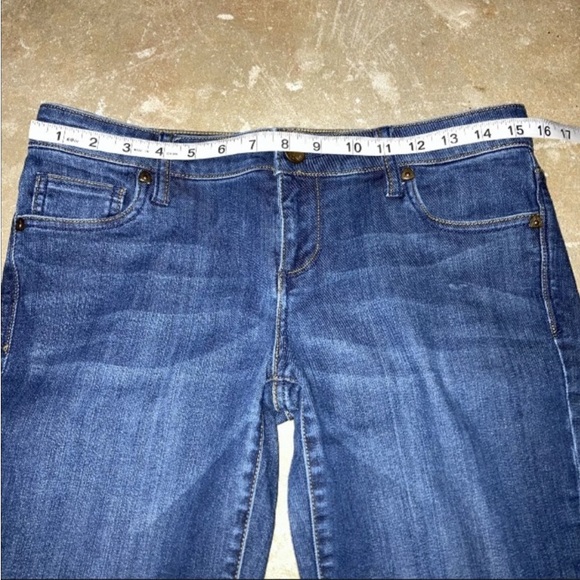 Kut from the Kloth Farrah Baby Bootcut Blue Jeans Size 4 Inseam 32 - Picture 7 of 10